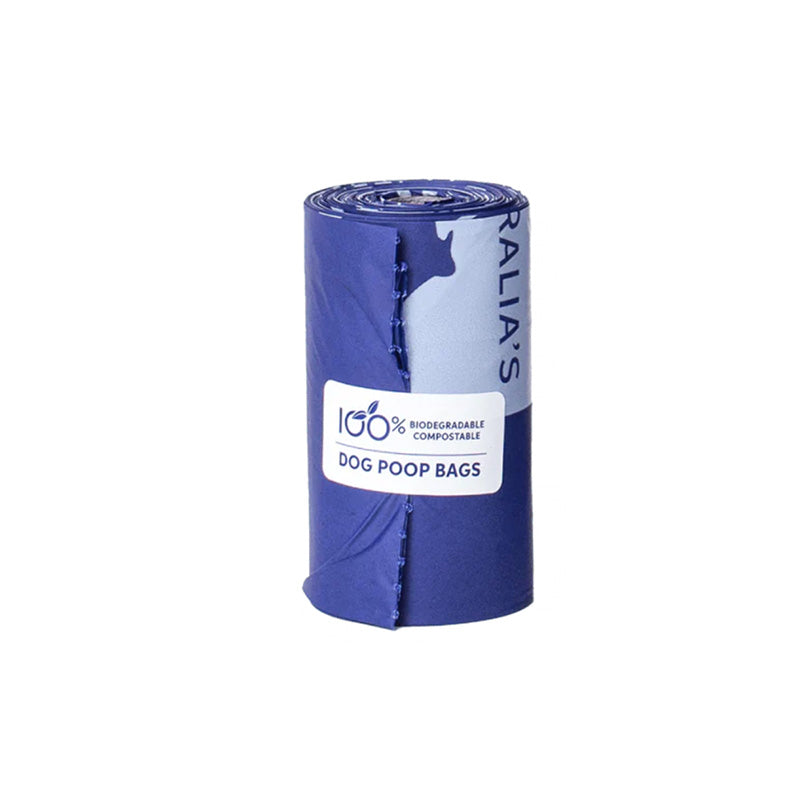 Poop Bags 10 Rolls - 100% biodegradable