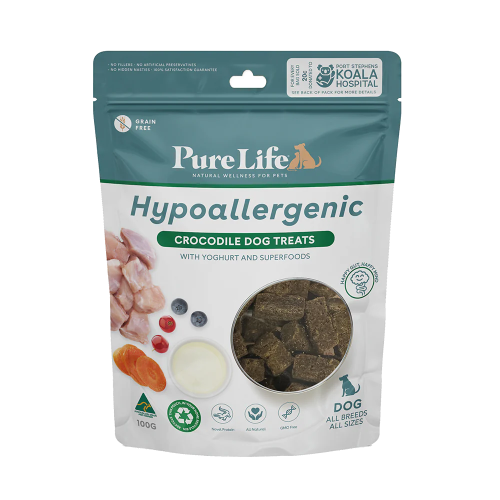 Pure Life Hypoallergenic Crocodile Dog Treats