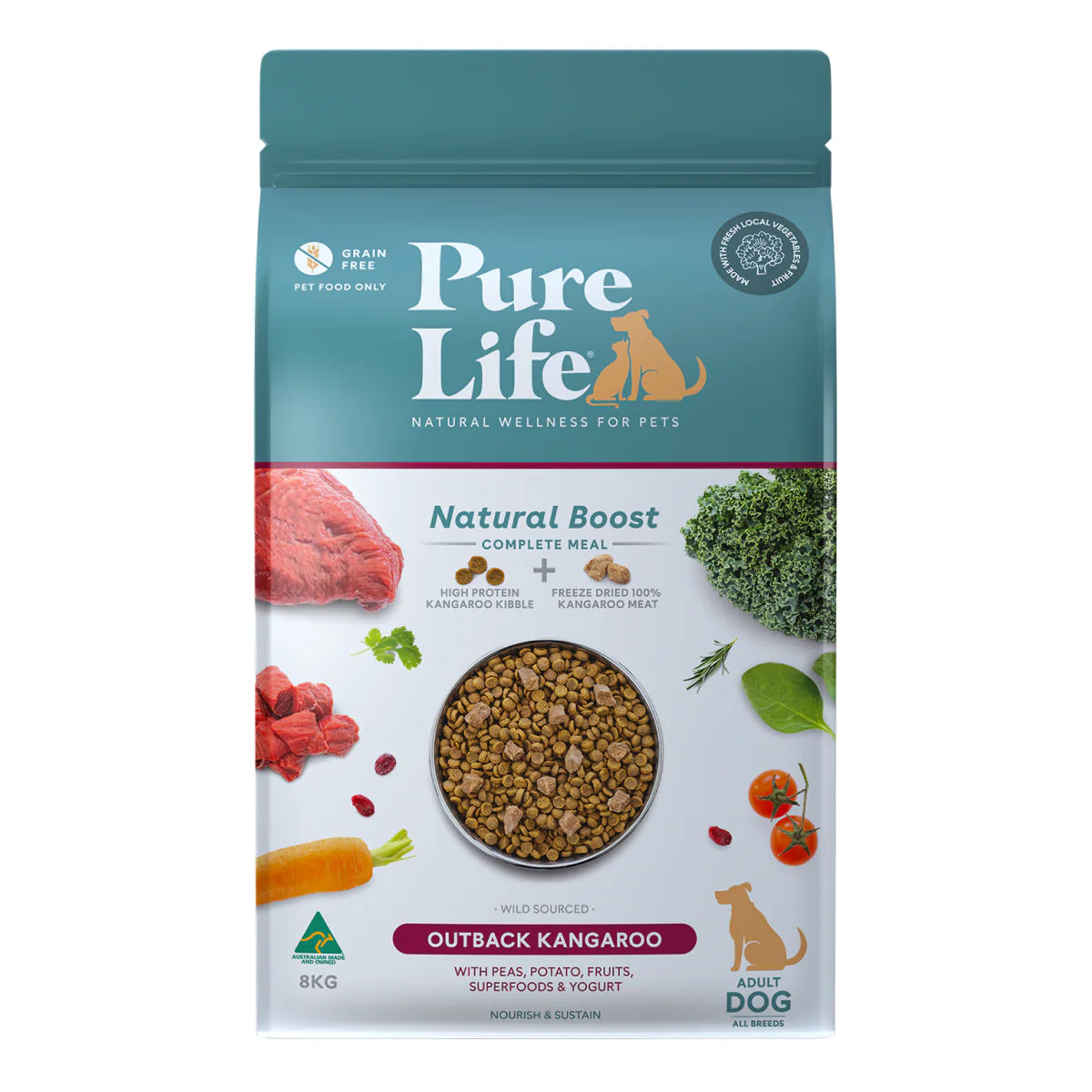 Pure Life Kangaroo Adult Dog Food