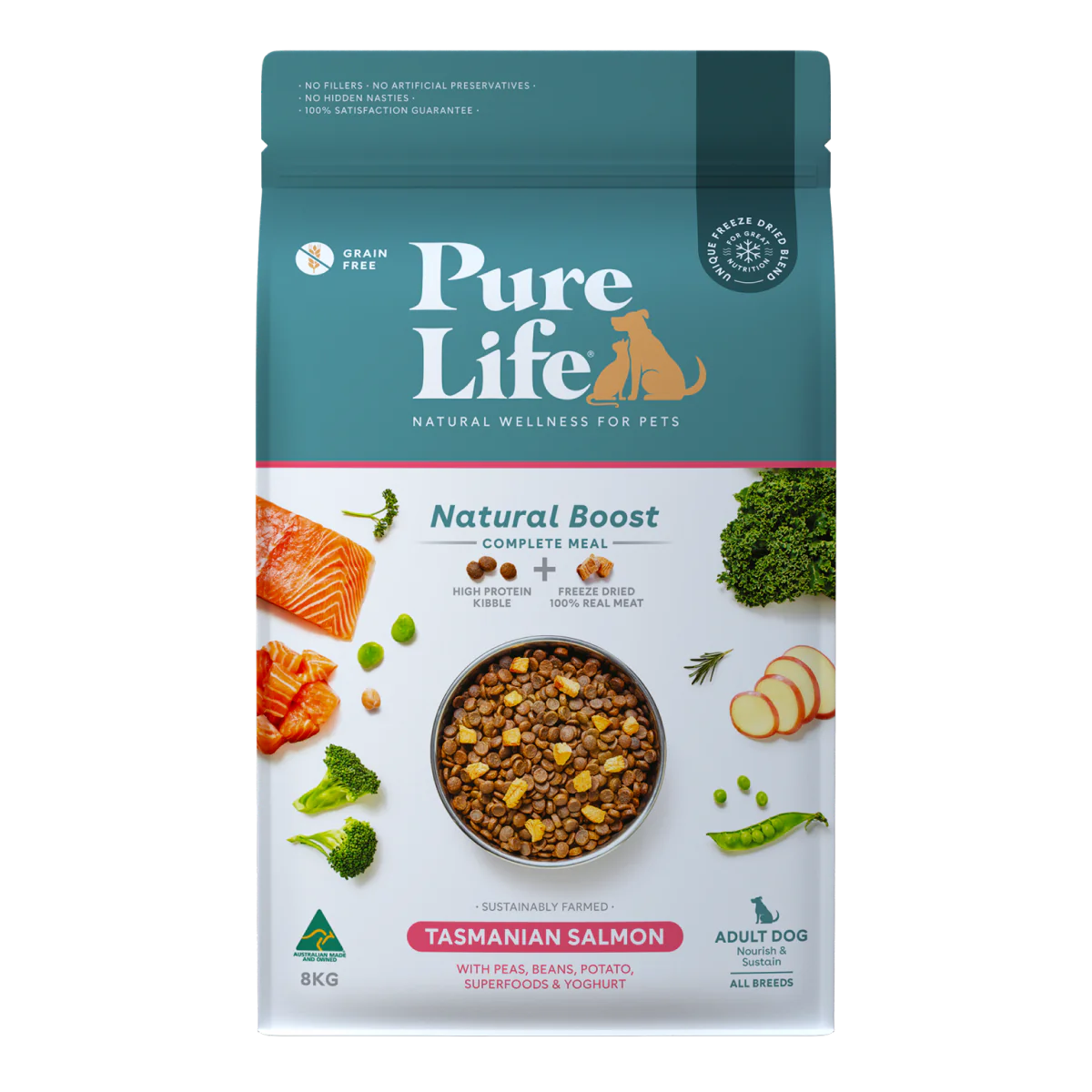 Pure Life Salmon Adult Dog Food